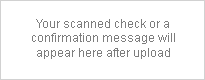 You will receive a confirmation here after upload